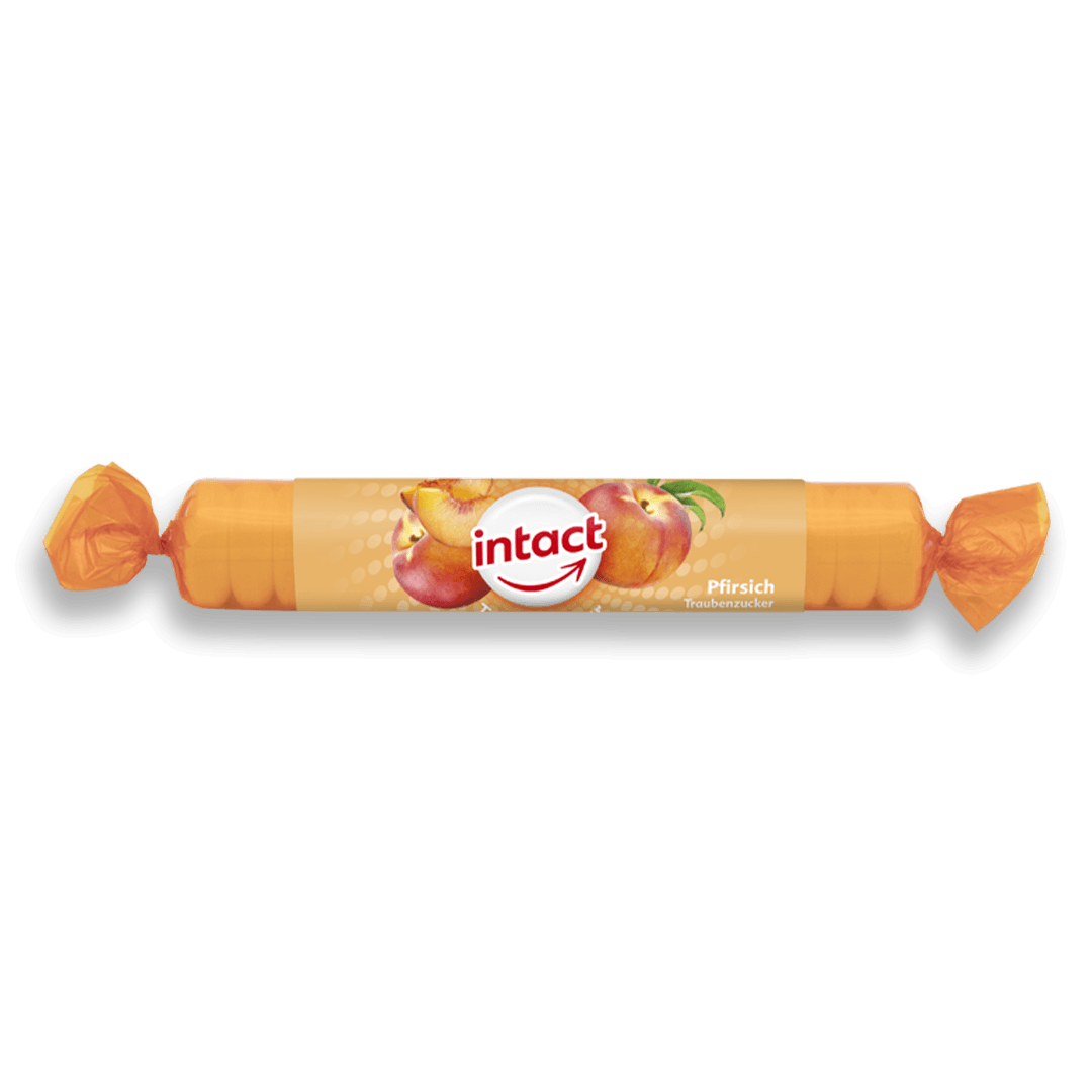 Dextroză Intact cu aromă de piersică 40 g