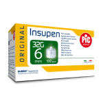 Ace pen insulină PiC Insupen Original 6mm 32G – 100 ace sterile