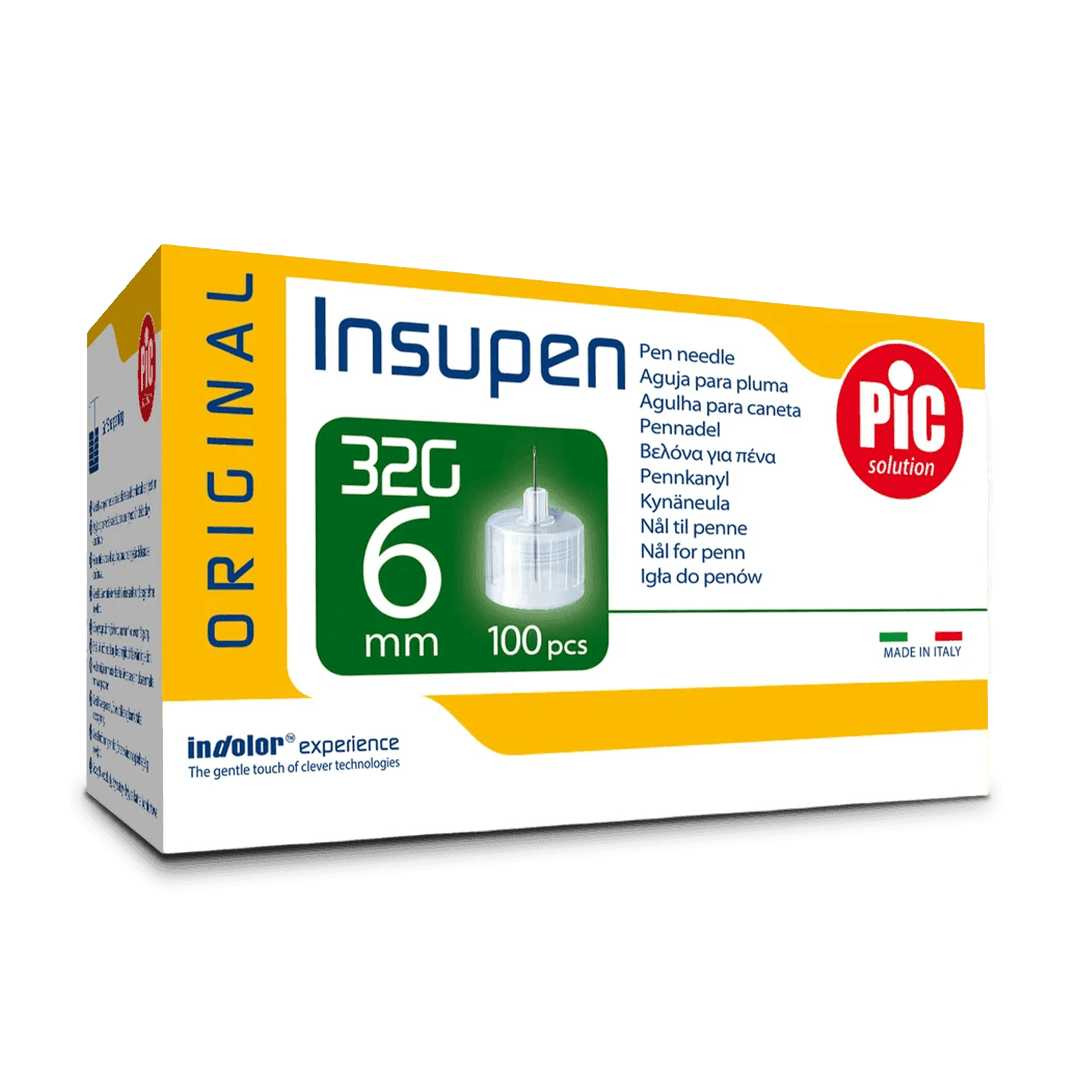 Ace pen insulină PiC Insupen Original 6mm 32G cutie 100 bucăți