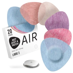 Plasturi senzori glicemie AIR Not Just a Patch multicolor pentru Freestyle Libre