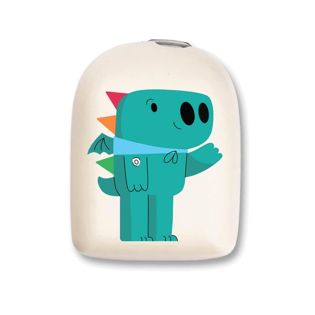 Husă Omnipod HeyGluco alb-bej