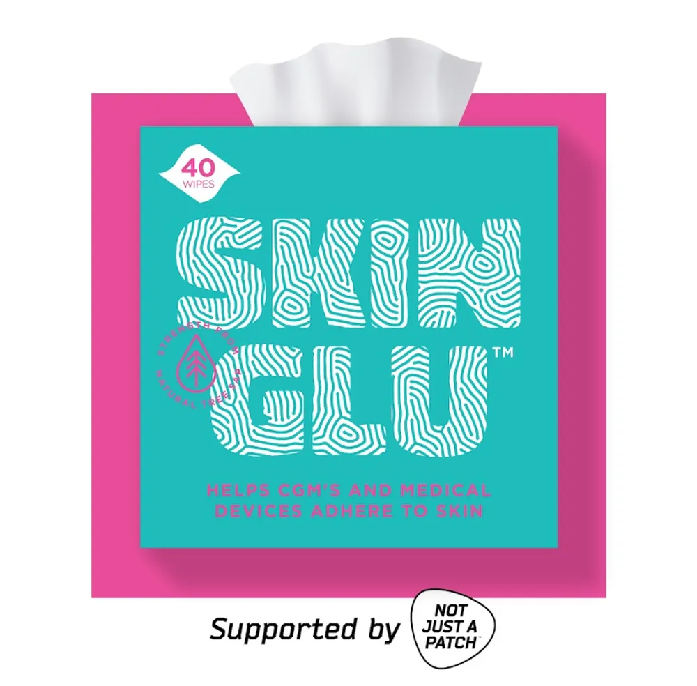 Skin Glu Not Just a Patch - pregatirea pielii pentru senzori glicemie CGM
