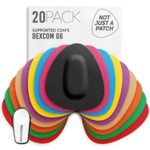Plasturi Dexcom G6 Multicolor Not Just A Patch pentru senzori glicemie