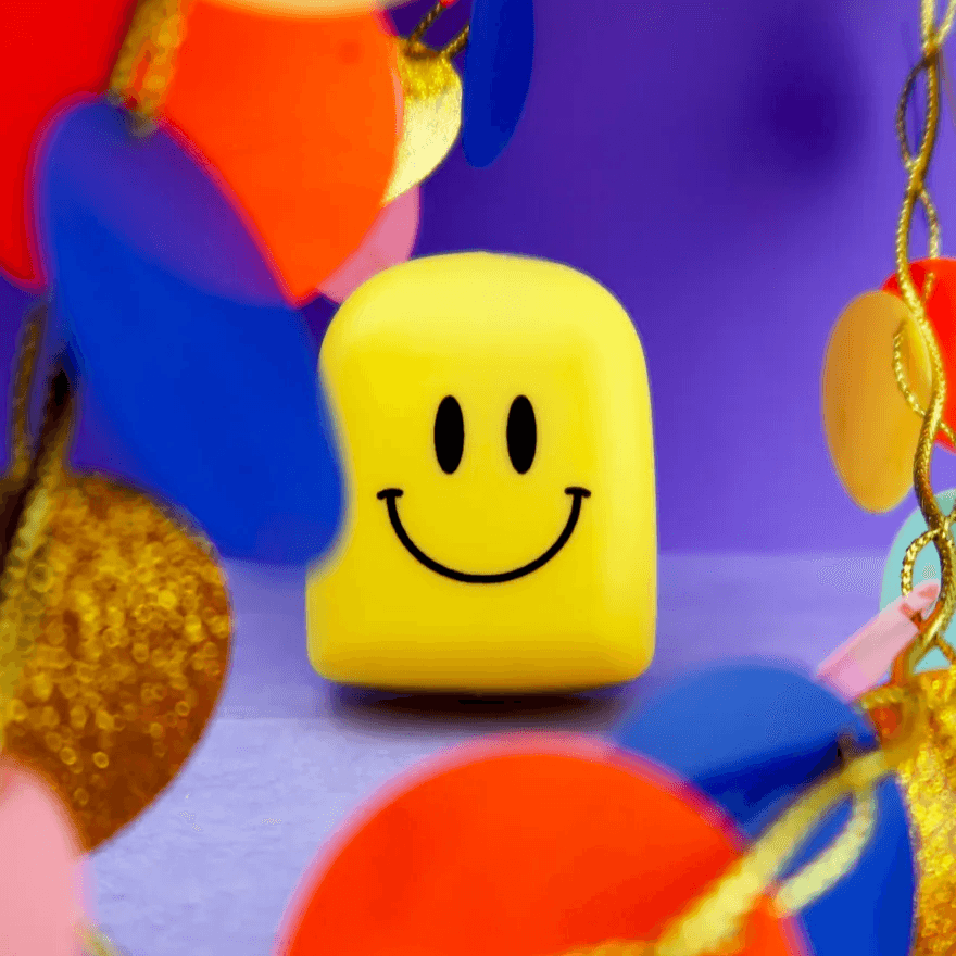 Husă Omnipod Smiley Galben