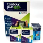 Pachet Contour Plus Elite 100 bandelete + Glucometru GRATUIT